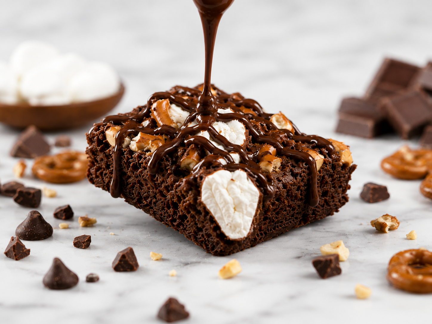 S'mores Brownie test batch